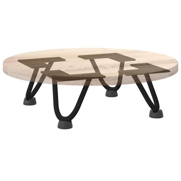 Haarnadelbeine 4 Stk. Schwarz 10 cm Massivstahl