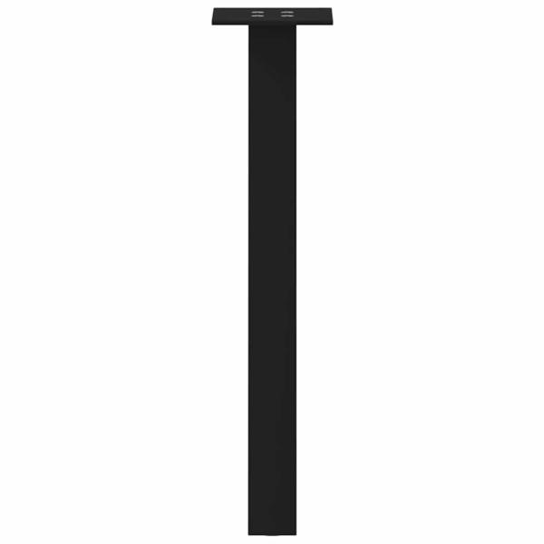 Couchtischbeine 4 Stk. Schwarz 42 cm Stahl