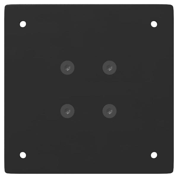 Couchtischbeine 4 Stk. Schwarz 42 cm Stahl