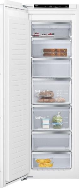 ARDEBO.de Siemens GI81NACE0 iQ500 Einbau Gefrierschrank, Nischenhöhe: 177,5 cm, 212 L, noFrost, Festtürtechnik mit Softeinzug, varioZone