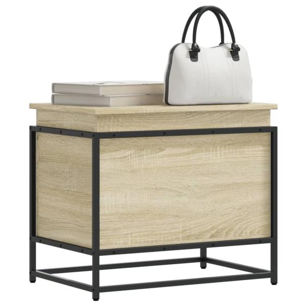 ARDEBO.de - Aufbewahrungsbox mit Deckel Sonoma 60x40x51,5 cm Holzwerkstoff