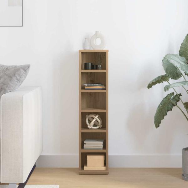ARDEBO.de - CD-Regal Artisan-Eiche 21x20x88 cm Holzwerkstoff
