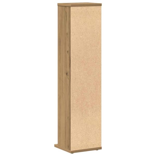 CD-Regal Artisan-Eiche 21x20x88 cm Holzwerkstoff