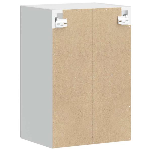 Küchen-Hängeschrank mit Glastür Porto Grau Sonoma