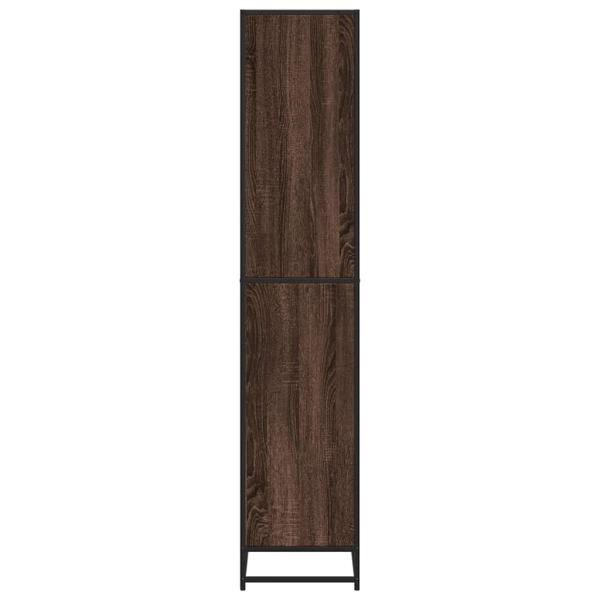 Bücherregal Braun Eichen-Optik 60x35x170,5 cm Holzwerkstoff