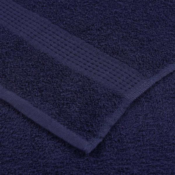 Gästetücher 4 Stk. Marineblau 30x50 cm 360 g/m² 100% Baumwolle