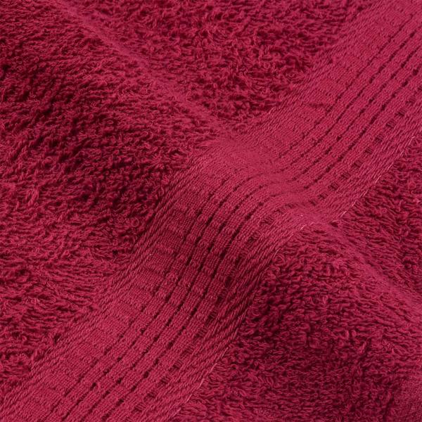 Duschtücher 2 Stk. Bordeauxrot 70x140cm 360 g/m² 100% Baumwolle