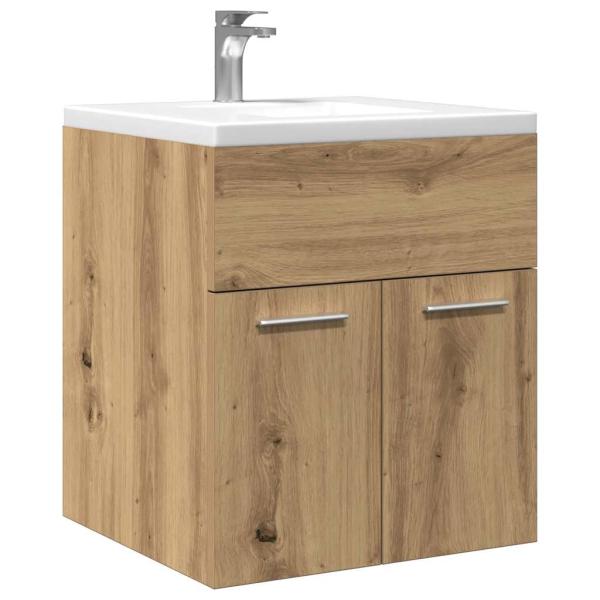 ARDEBO.de - Waschbeckenschrank Artisan-Eiche 41x38,5x46 Holzwerkstoff