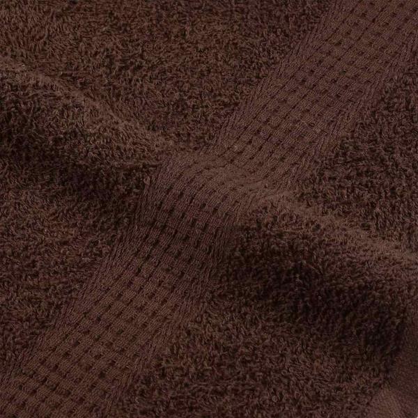 Saunatücher 10 Stk. Braun 80x200 cm 360 g/m² 100% Baumwolle