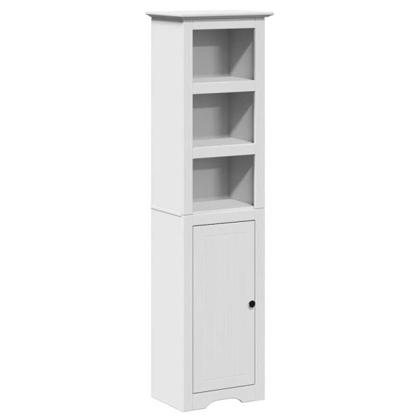ARDEBO.de - Badschrank BODO Weiß 44x30x160 cm