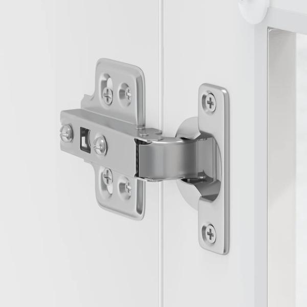 Küchen-Hängeschrank mit Glastür Porto Hochglanz-Weiß