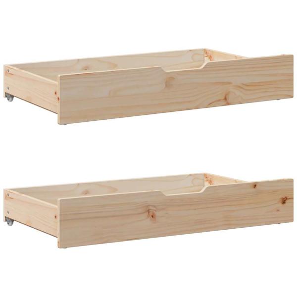 ARDEBO.de - Massivholzbett ohne Matratze 140x200 cm Kiefernholz
