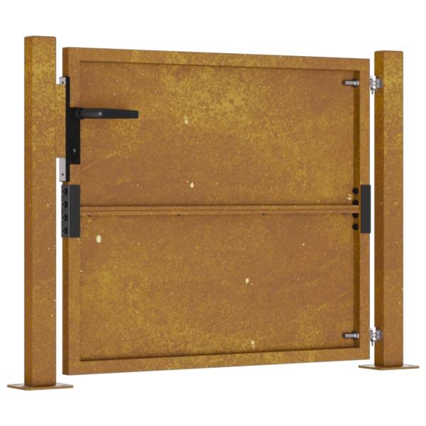 Gartentor 105x105 cm Cortenstahl