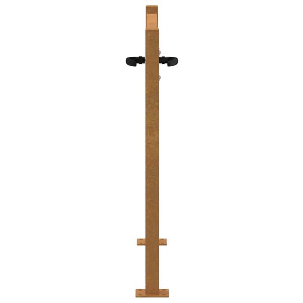 Gartentor 105x105 cm Cortenstahl