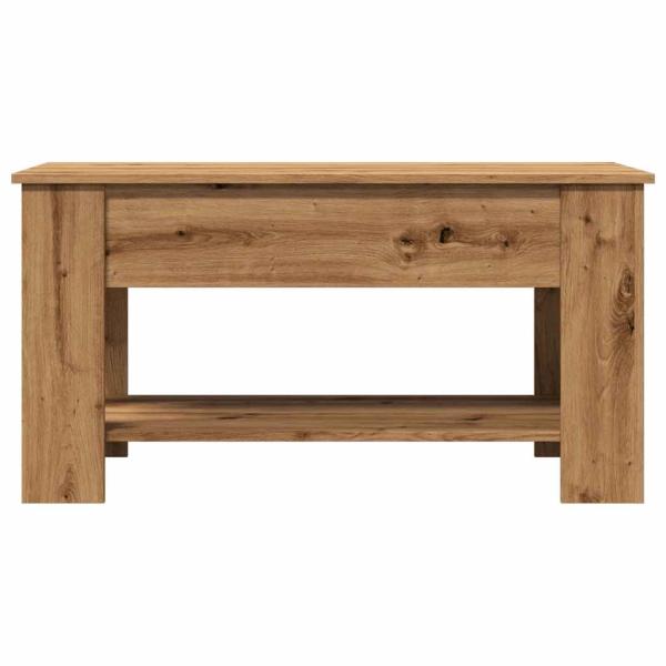 Couchtisch Artisan-Eiche 101x49x52 cm Holzwerkstoff