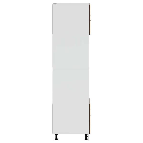 Herdumbauschränke 2 Stk. Lucca Braun Eichen-Optik Holzwerkstoff