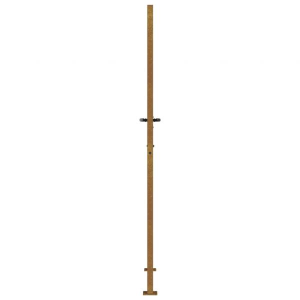 Gartentor 105x180 cm Cortenstahl