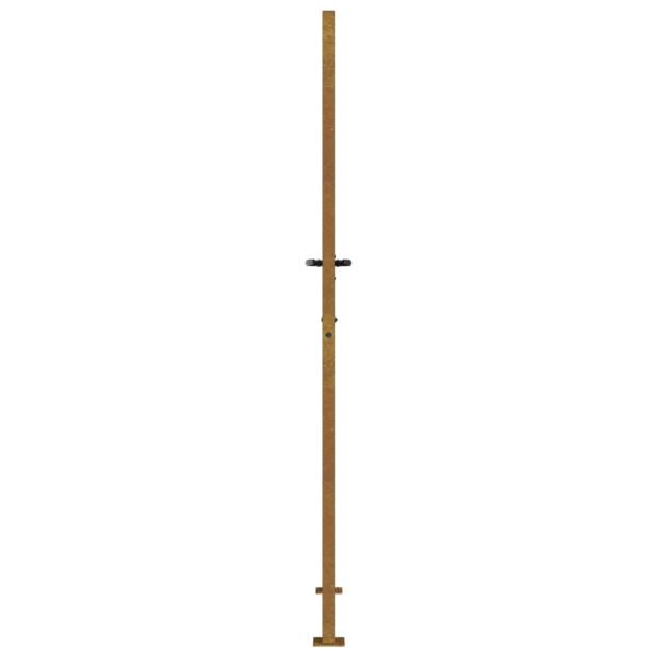 Gartentor 105x205 cm Cortenstahl Bambus-Design