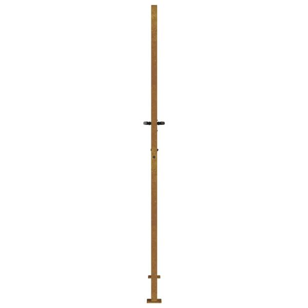 Gartentor 105x205 cm Cortenstahl Bambus-Design