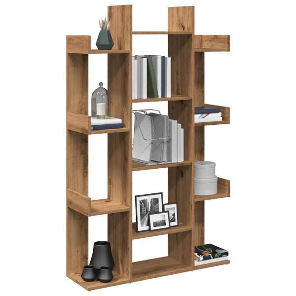 ARDEBO.de - Bücherregal Artisan-Eiche 86x25,5x140 cm Holzwerkstoff