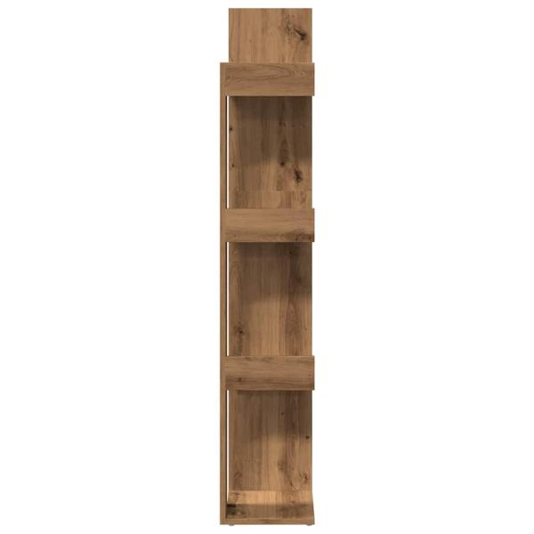 Bücherregal Artisan-Eiche 86x25,5x140 cm Holzwerkstoff