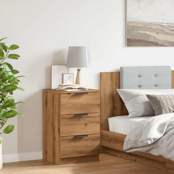 Nachttisch Artisan-Eiche 40x36x65 cm Holzwerkstoff