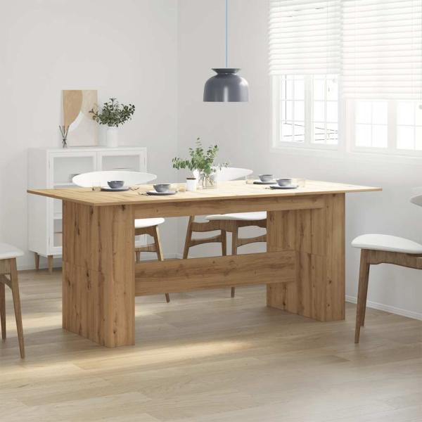 ARDEBO.de - Esstisch Artisan-Eiche 180x90x76 cm Holzwerkstoff