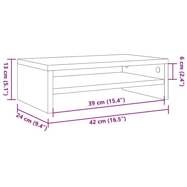 Esstisch Artisan-Eiche 180x90x76 cm Holzwerkstoff