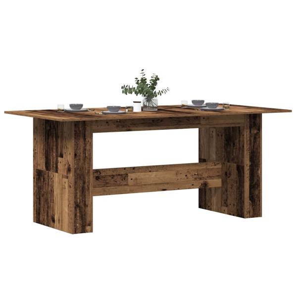 ARDEBO.de - Esstisch Altholz-Optik 180x90x76 cm Holzwerkstoff
