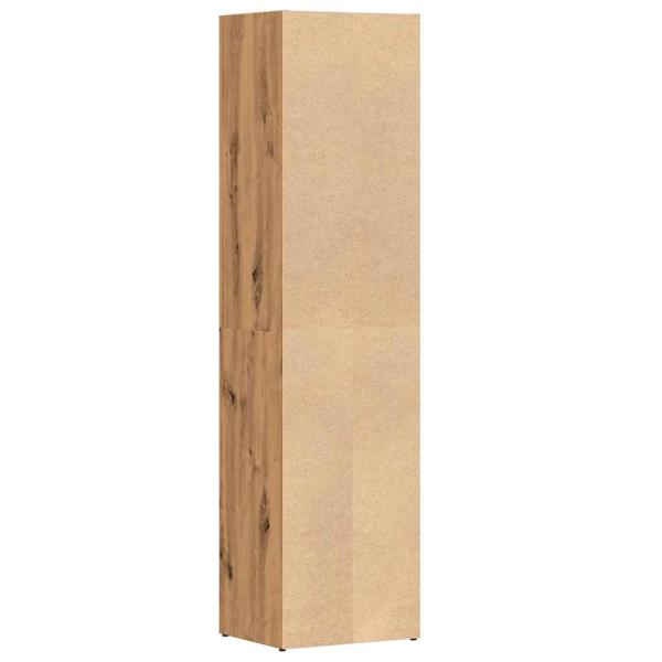 Bücherregal Artisan-Eiche 36x30x114 cm Holzwerkstoff