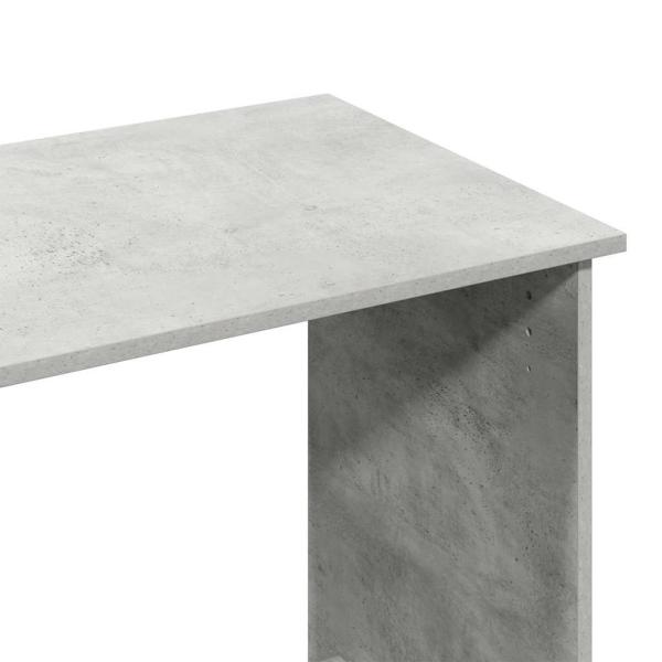 Schreibtisch Betongrau 102x50x75 cm Holzwerkstoff