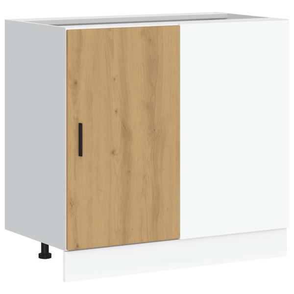 Spülenunterschrank Artisan-Eiche Holzwerkstoff