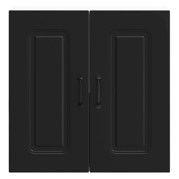 Küchen-Hängeschrank Kalmar Schwarz Holzwerkstoff