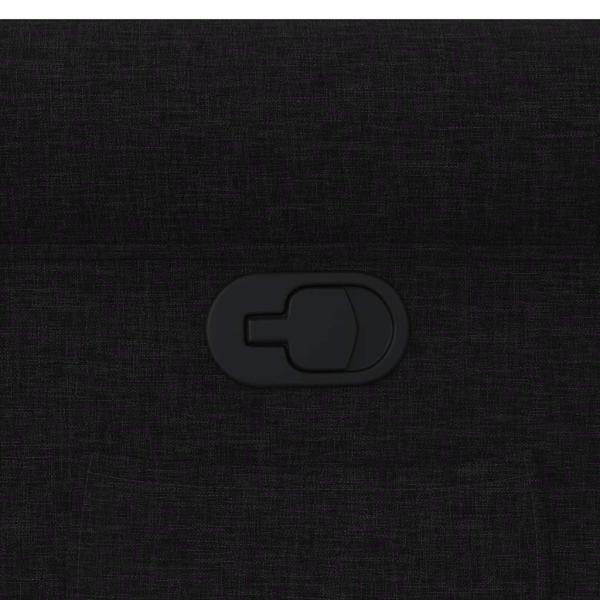 Relaxsessel Schwarz Stoff