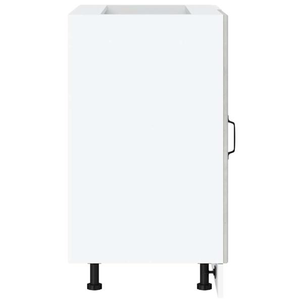 Spülenunterschrank Betongrau Holzwerkstoff