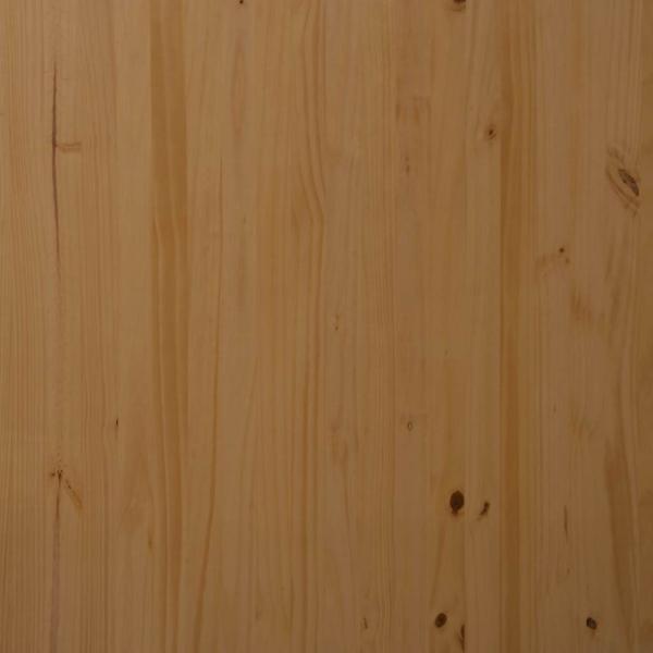 Rollschrank mit Schreibtisch MOSS Honigbraun Massivholz Kiefer