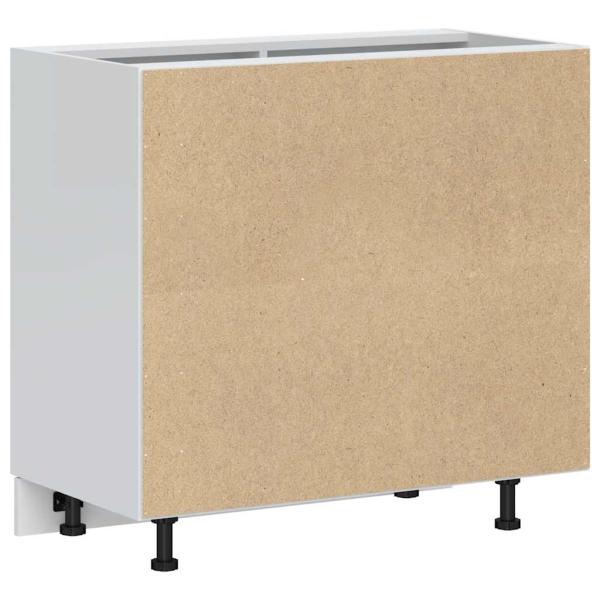 Spülenunterschrank Weiß Holzwerkstoff