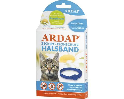 Ardap Zecken- u. Flohhalsband Katzen   35 cm