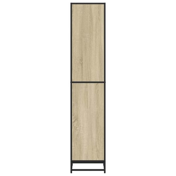 Bücherregal Sonoma-Eiche 40x35x170,5 cm Holzwerkstoff