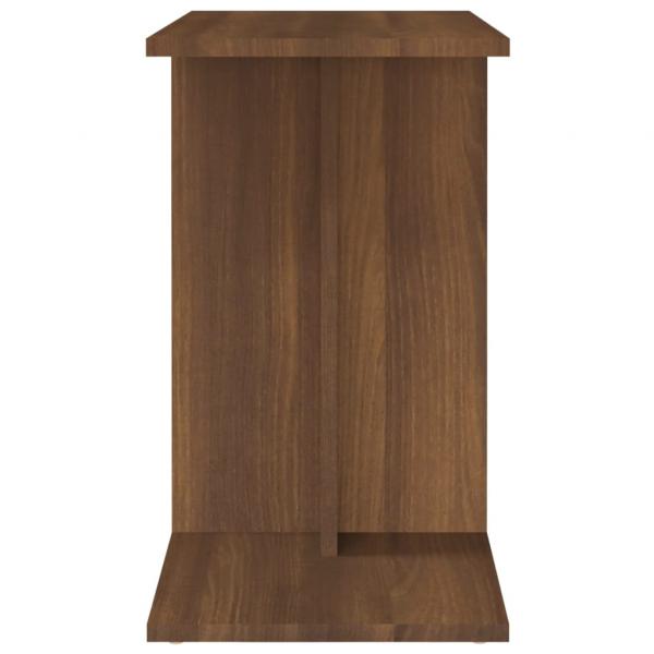 Beistelltisch Braun Eichen-Optik 50x30x50 cm Holzwerkstoff
