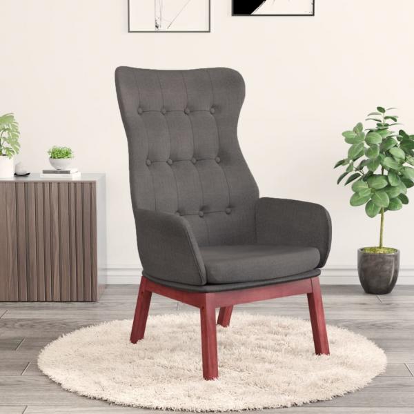 ARDEBO.de - Relaxsessel Dunkelgrau Stoff