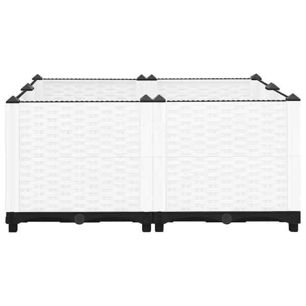 Hochbeet 80x80x38 cm Polypropylen