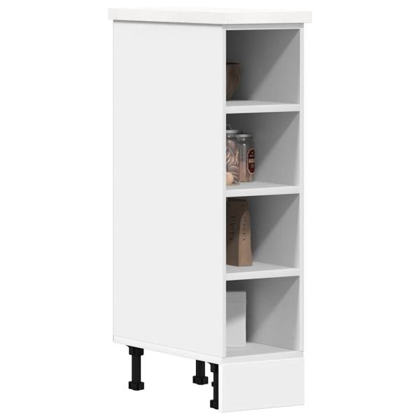 ARDEBO.de - Unterschrank Weiß 20x44,5x81,5 cm Holzwerkstoff