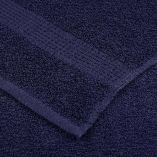 Handtücher 4 Stk. Marineblau 50x100 cm 360 g/m² 100% Baumwolle