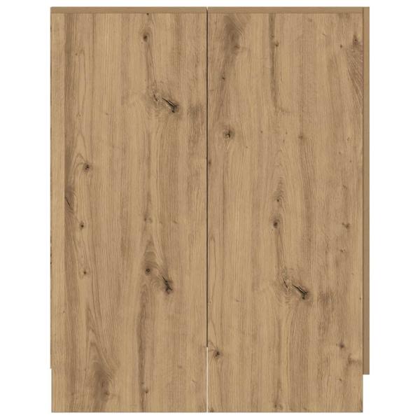 Waschmaschinenschrank Artisan-Eiche 70,5x71,5x91,5 cm