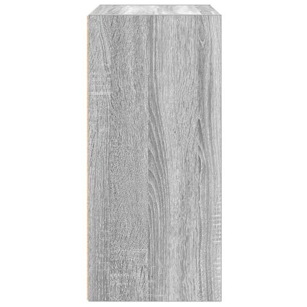 Bücherregal Grau Sonoma 31x24x52 cm Holzwerkstoff