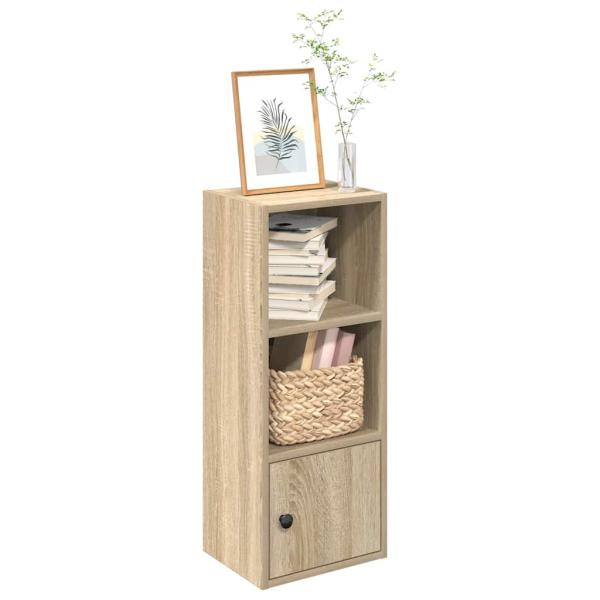 ARDEBO.de - Bücherregal Sonoma-Eiche 31x24x77 cm Holzwerkstoff