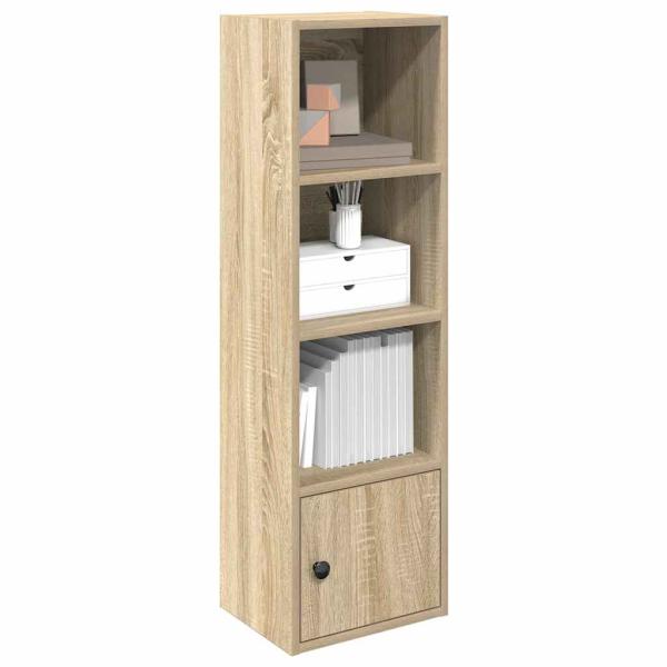 ARDEBO.de - Bücherregal Sonoma-Eiche 31x24x102 cm Holzwerkstoff