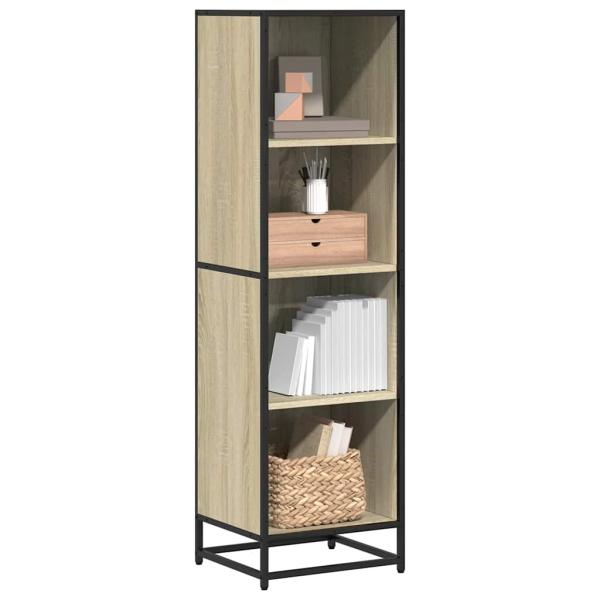 ARDEBO.de - Bücherregal Sonoma-Eiche 40x35x139 cm Holzwerkstoff