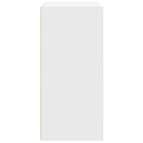 Bücherregal Weiß 31x24x52 cm Holzwerkstoff